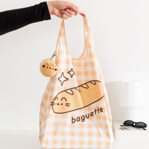 Pusheen Baguette Reusable Bag Keychain Plush - US 2126