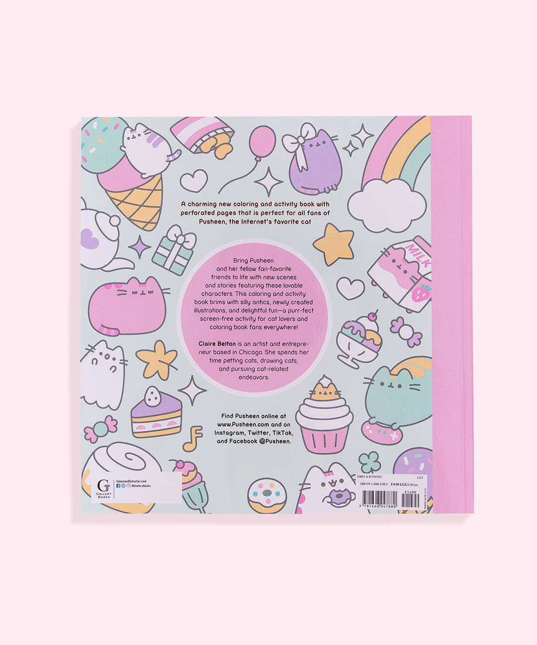 Coloring Cuteness: A Pusheen Coloring & Activity Book - US 2355 - Image 9