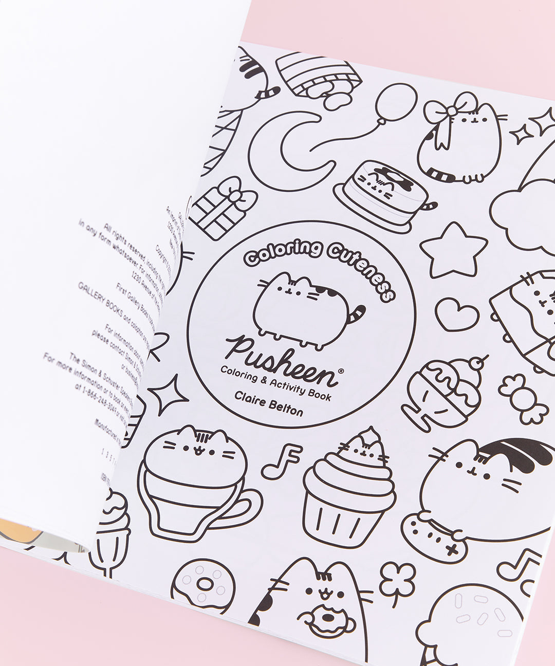 Coloring Cuteness: A Pusheen Coloring & Activity Book - US 2355 - Image 8