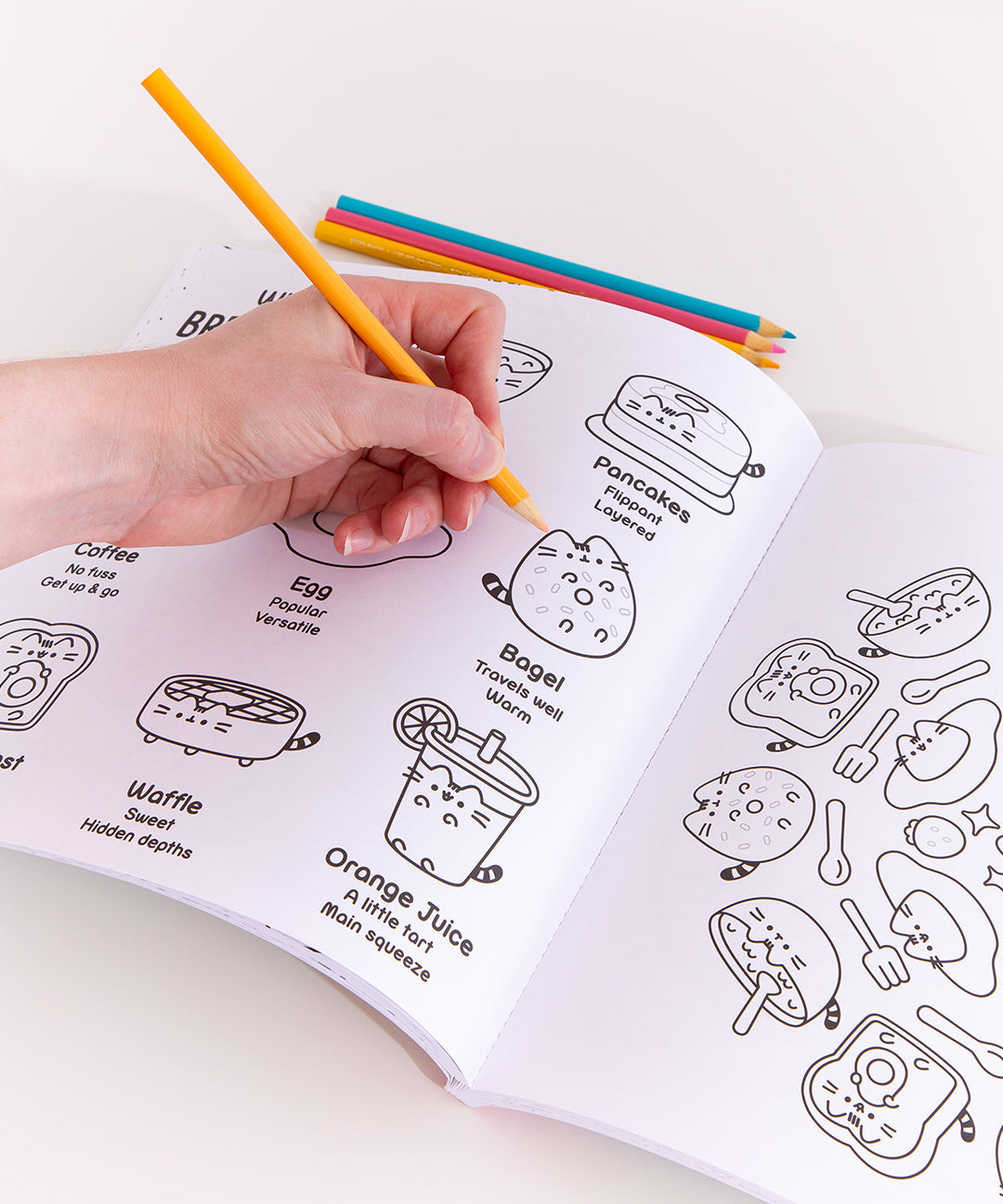 Coloring Cuteness: A Pusheen Coloring & Activity Book - US 2355 - Image 7