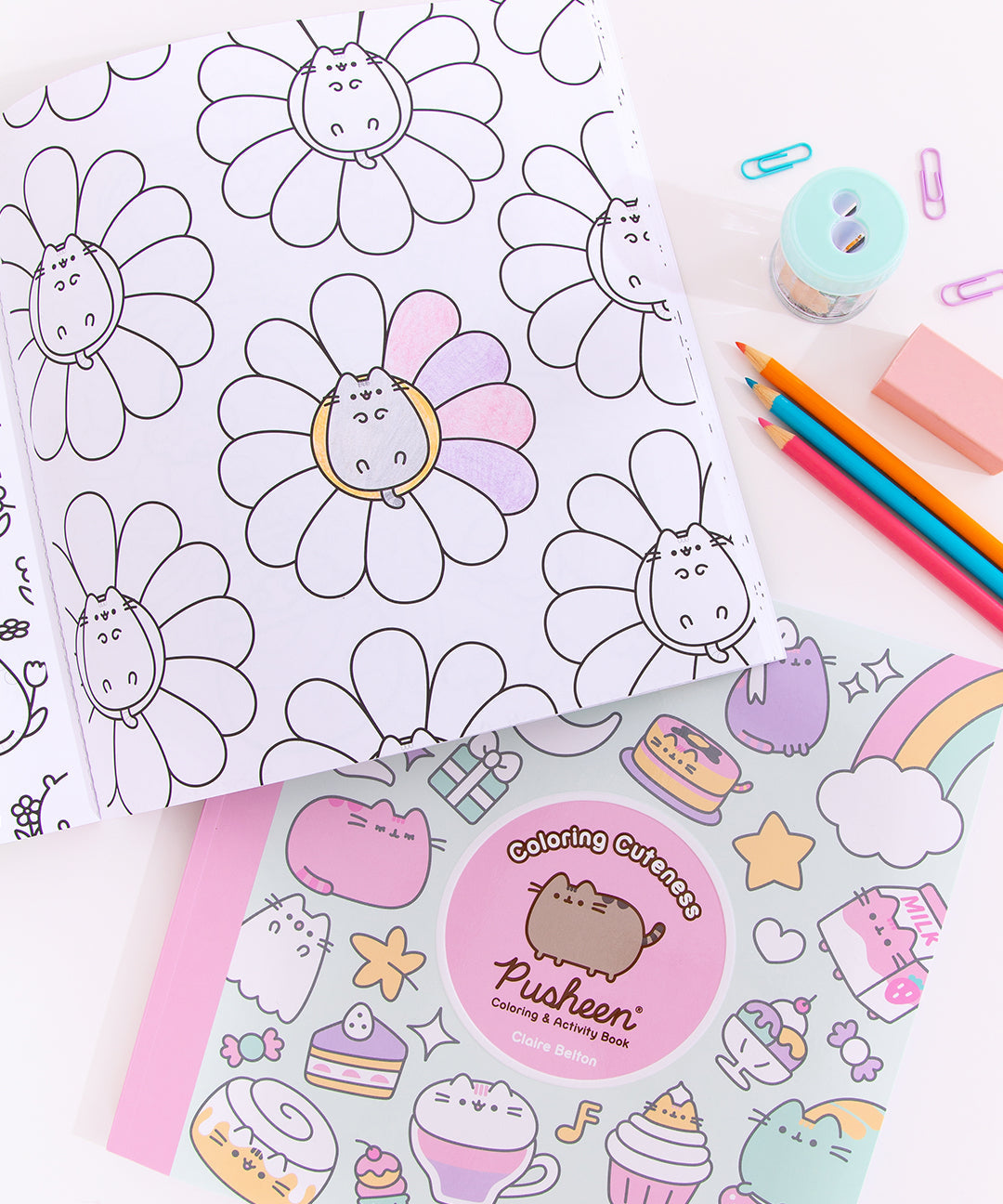 Coloring Cuteness: A Pusheen Coloring & Activity Book - US 2355 - Image 2