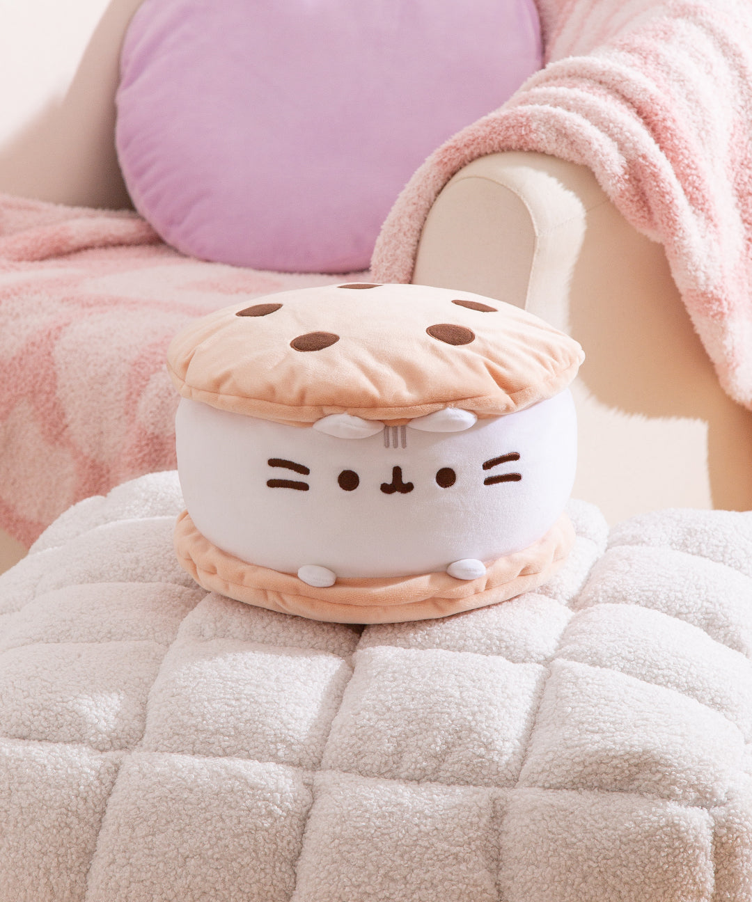 Cookie Ice Cream Sandwich Squisheen Plush - Image 3