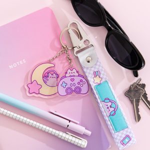 Gamer Pusheen Controller Keystrap