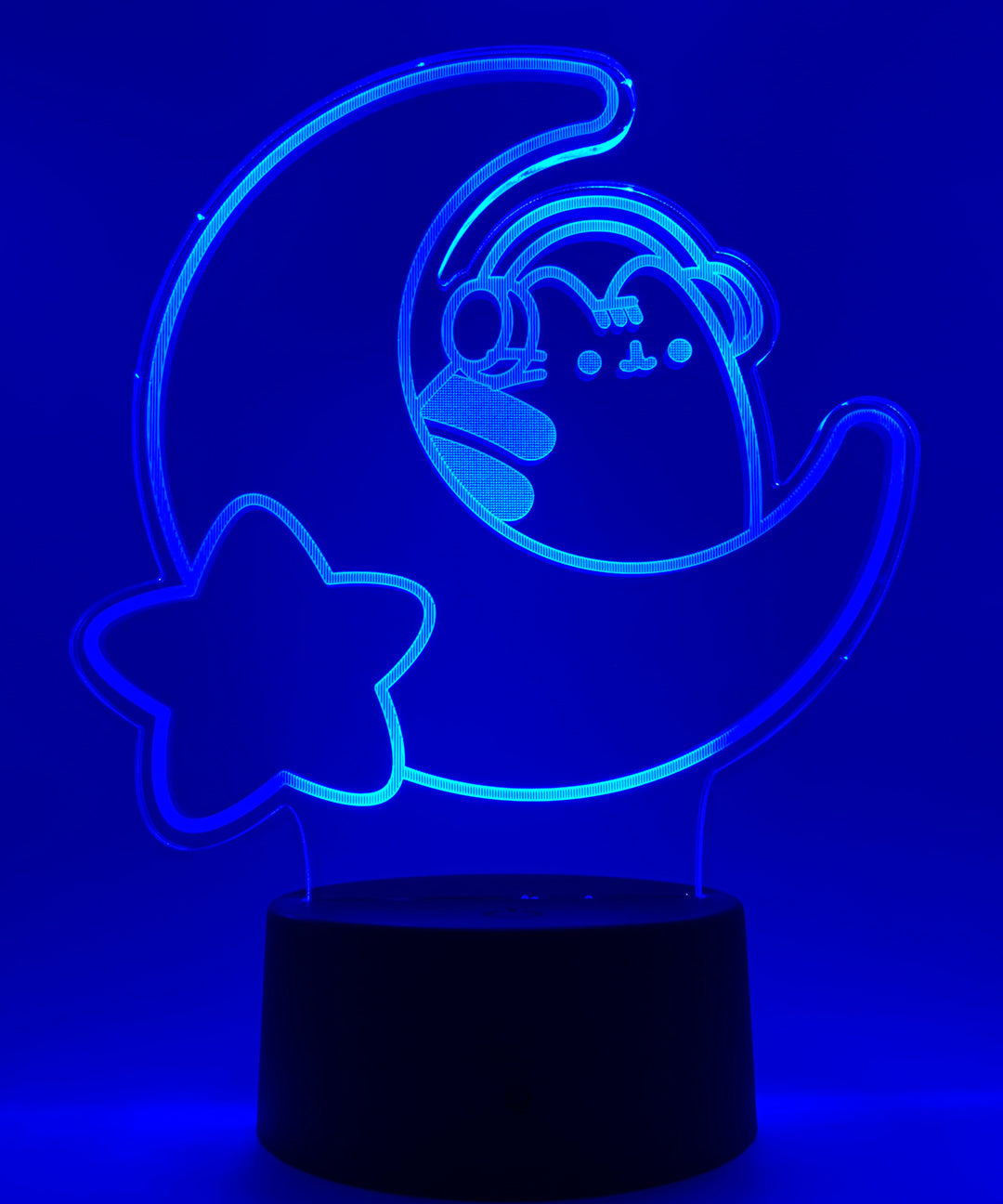Gamer Pusheen Moon Otaku Lamp - US 5991 - Image 7