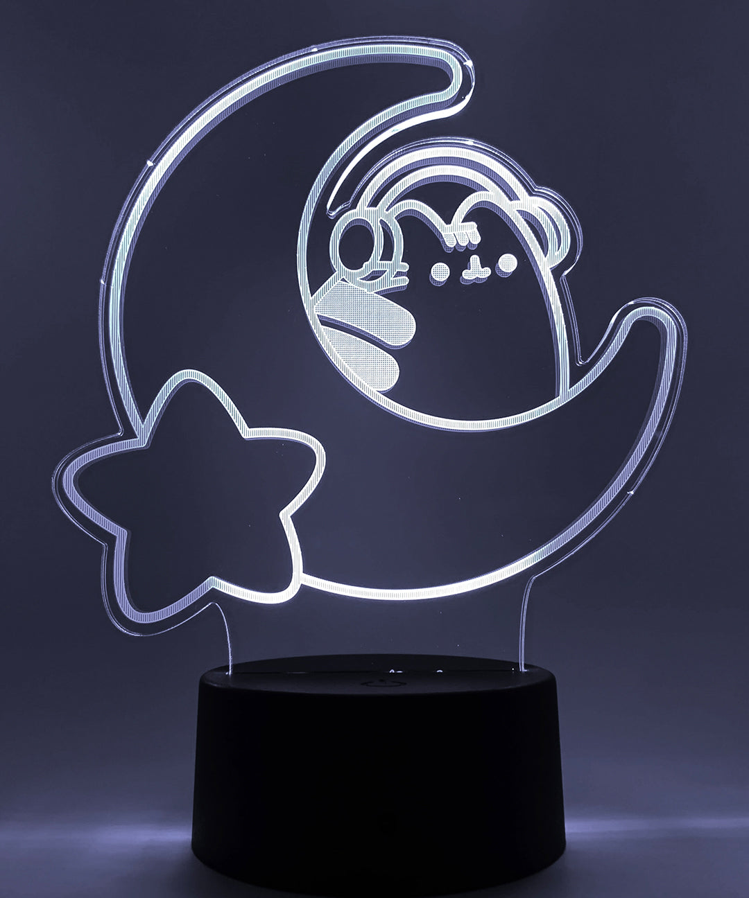Gamer Pusheen Moon Otaku Lamp - US 5991 - Image 8