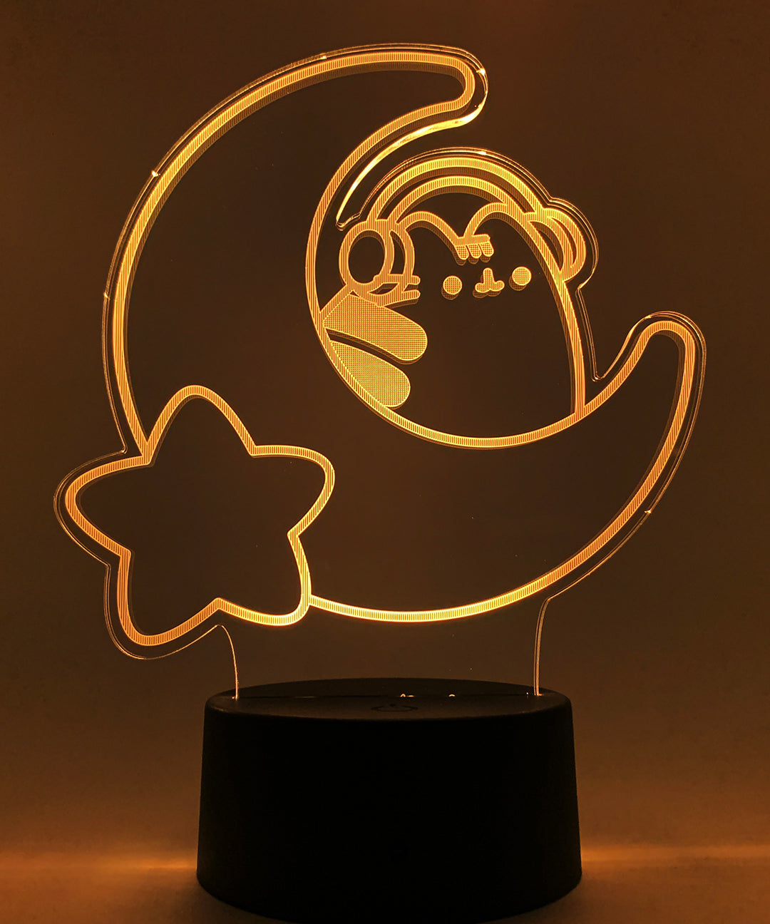 Gamer Pusheen Moon Otaku Lamp - US 5991 - Image 9