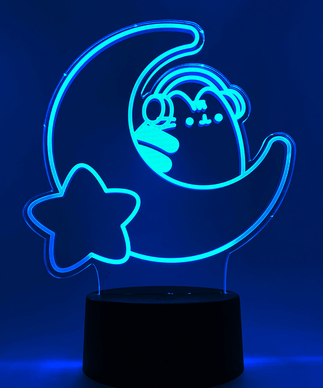 Gamer Pusheen Moon Otaku Lamp - US 5991 - Image 10