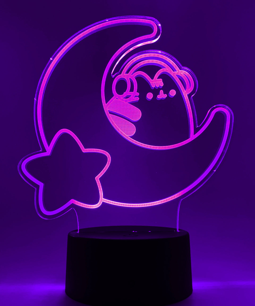 Gamer Pusheen Moon Otaku Lamp - US 5991 - Image 11