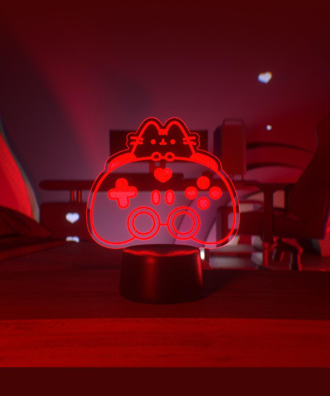 Gamer Pusheen Otaku Lamp - US 9862 - Image 6