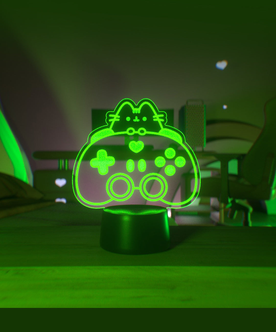 Gamer Pusheen Otaku Lamp - Image 8