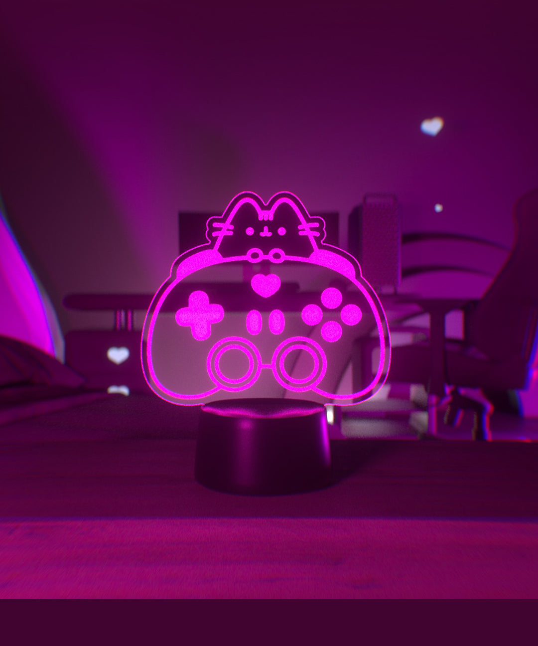 Gamer Pusheen Otaku Lamp - Image 12