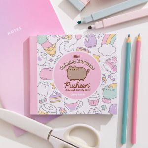 Mini Coloring Cuteness: A Pusheen Coloring & Activity Book