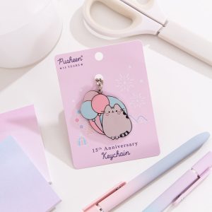 Pusheen 15th Anniversary Keychain
