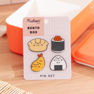 Pusheen Bento Box Pin Set - US 1129