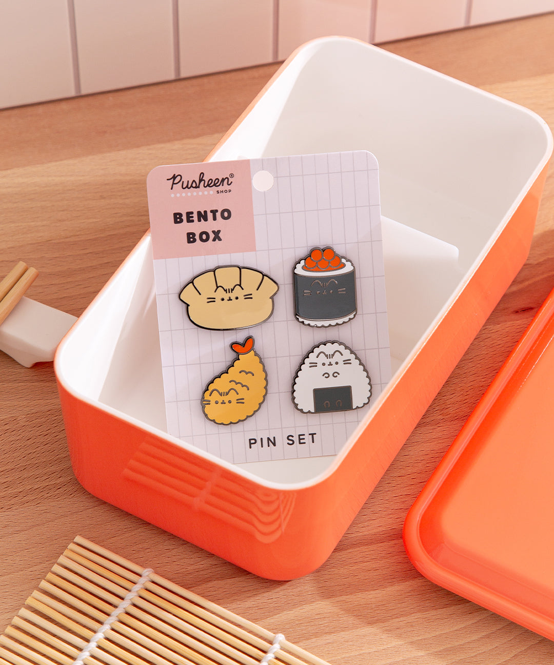 Pusheen Bento Box Pin Set - US 1129 - Image 4