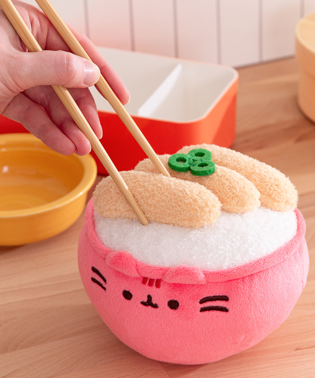 Pusheen Katsu Rice Bowl Plush - US 1589 - Image 8