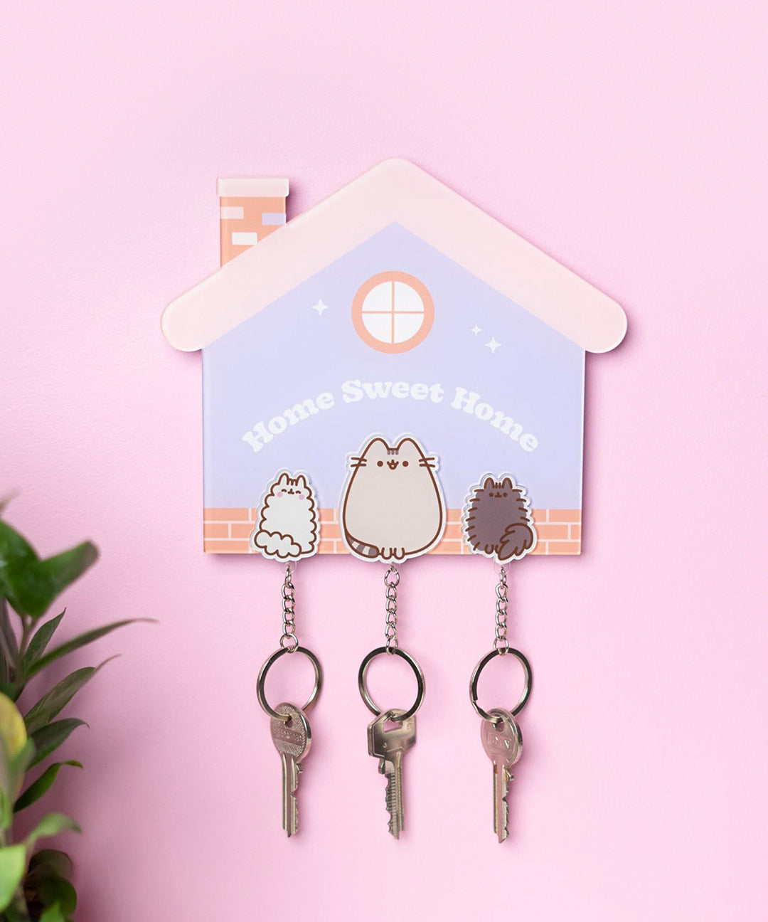 Pusheen Magnetic Keychain Holder