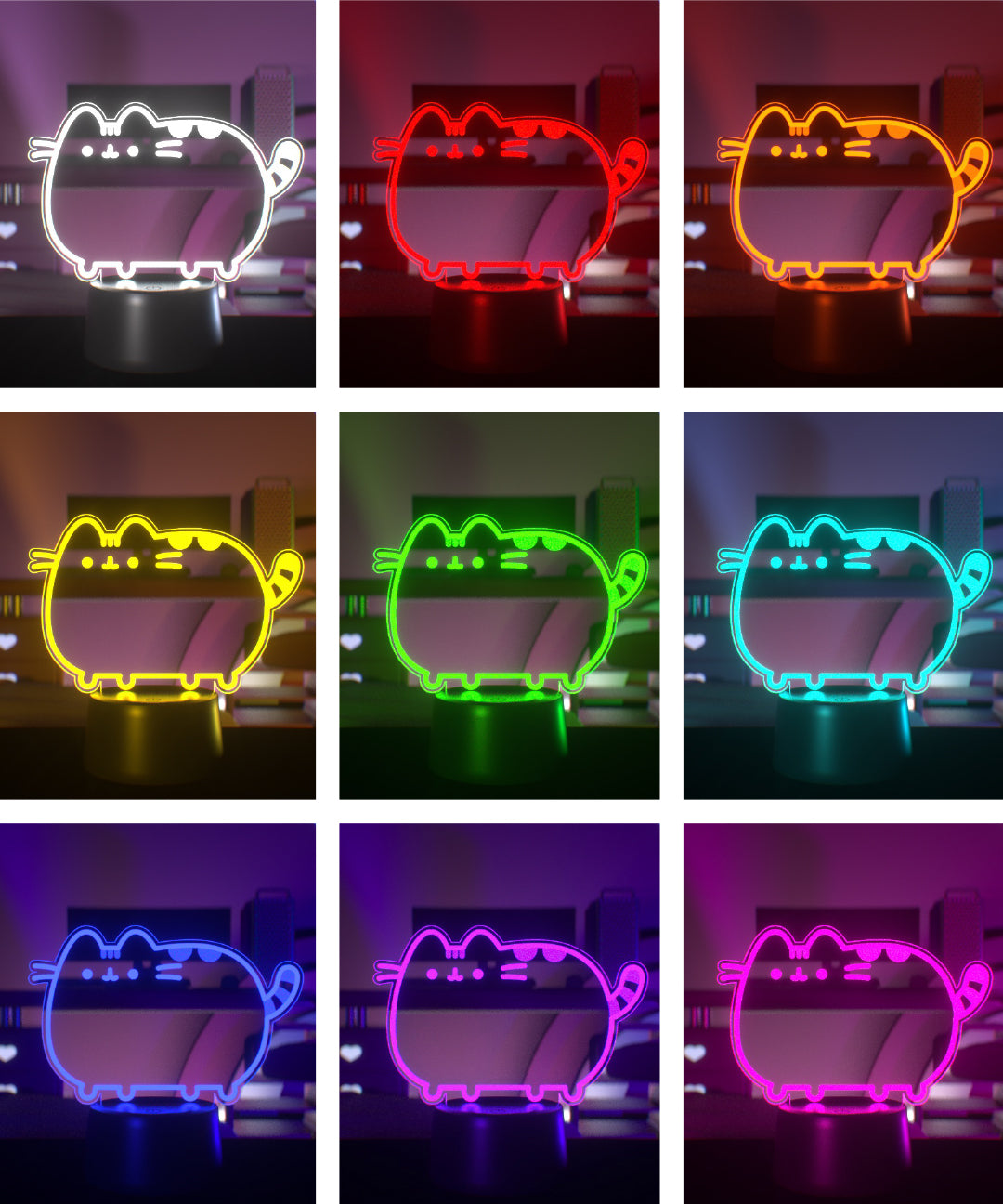Pusheen Otaku Lamp - US 6166 - Image 3
