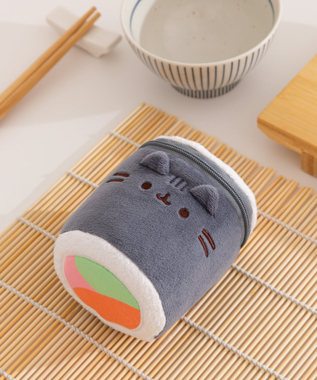 Pusheen Sushi Reusable Bag Keychain Plush - US 7888 - Image 12