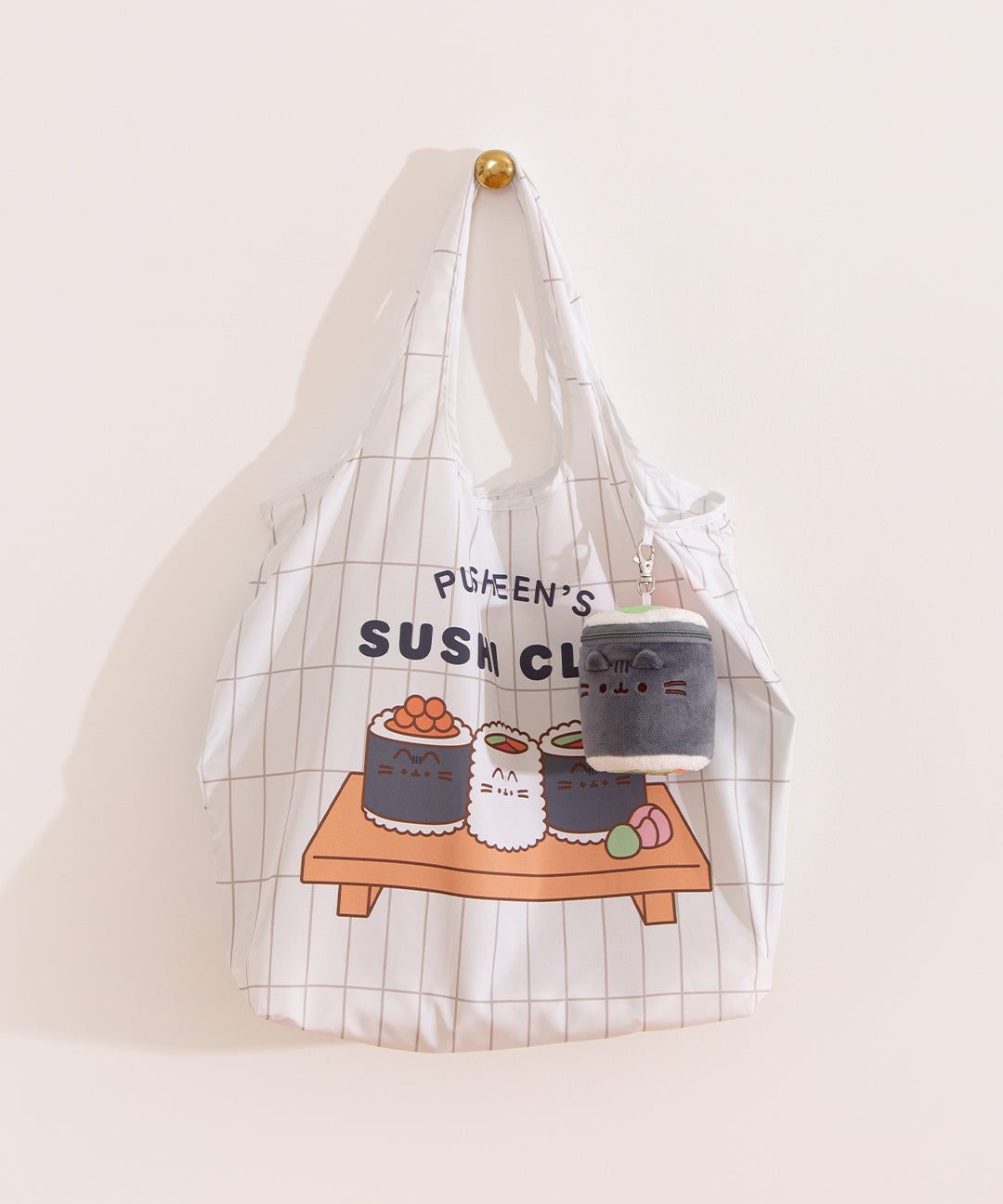 Pusheen Sushi Reusable Bag Keychain Plush - US 7888 - Image 9