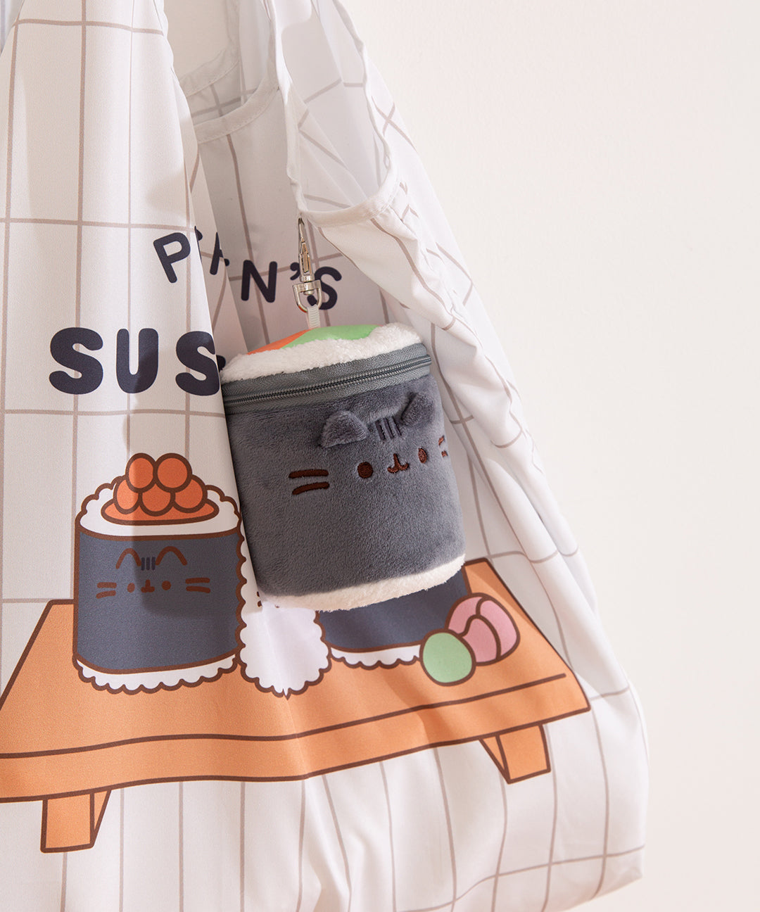 Pusheen Sushi Reusable Bag Keychain Plush - US 7888 - Image 6