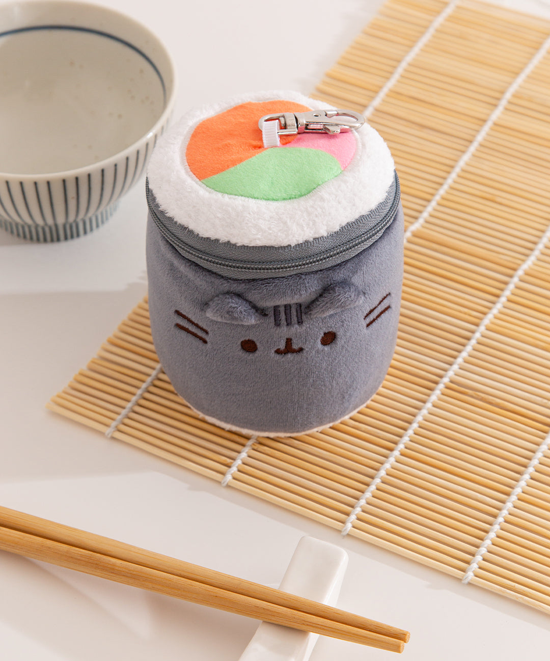 Pusheen Sushi Reusable Bag Keychain Plush - US 7888 - Image 10