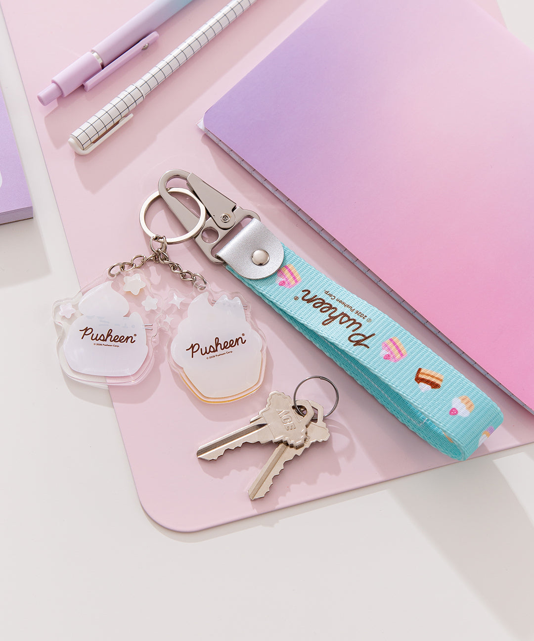 Pusheen Cupcake Keystrap - Image 3