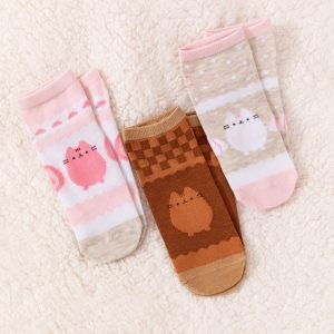 Pusheen Sweets 3-Pack Ankle Sock Set