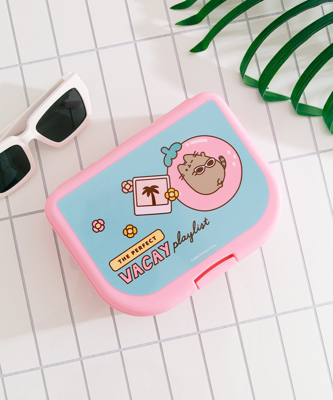 Pusheen Tropical Vacation Lunch Box