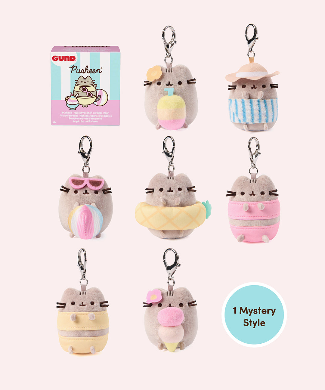 Pusheen Tropical Vacation Surprise Plush - Image 9