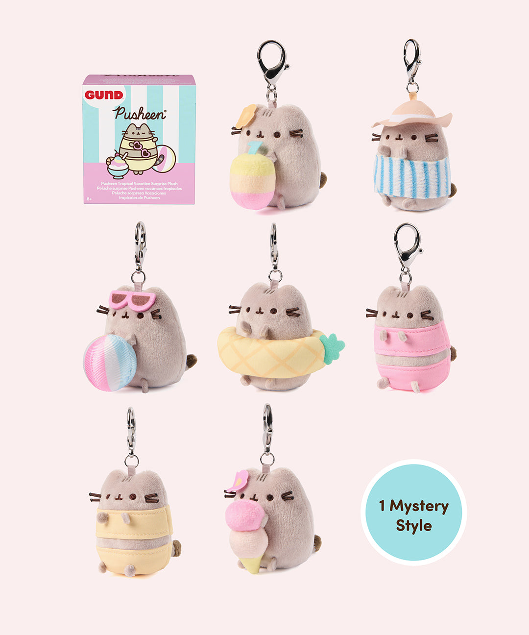 Pusheen Tropical Vacation Surprise Plush - Image 8