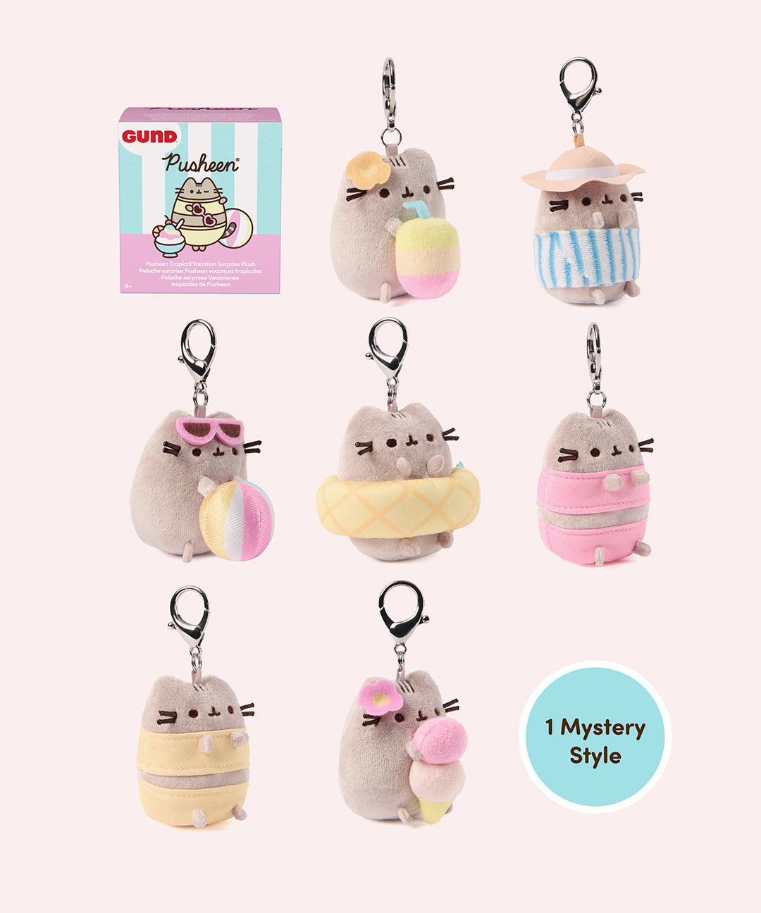 Pusheen Tropical Vacation Surprise Plush - Image 10