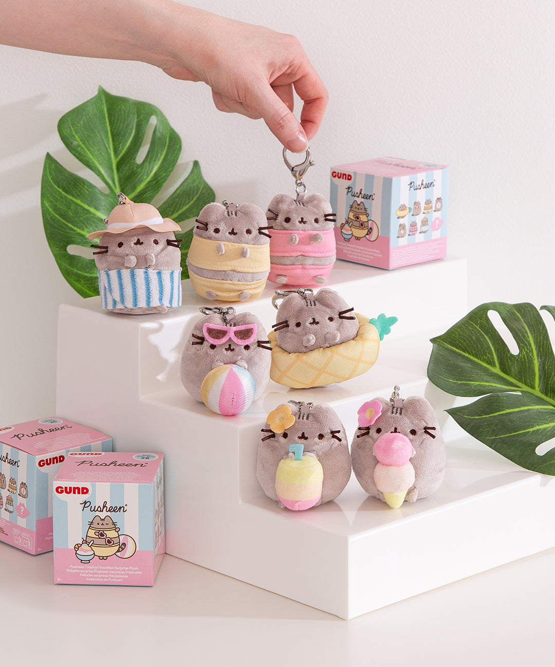Pusheen Tropical Vacation Surprise Plush - Image 2