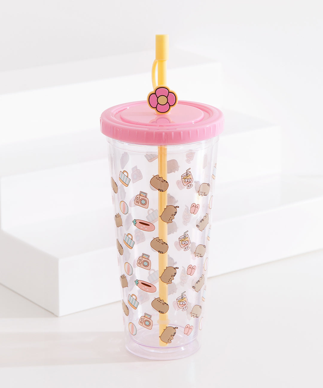 Pusheen Tropical Vacation Tumbler - Image 4