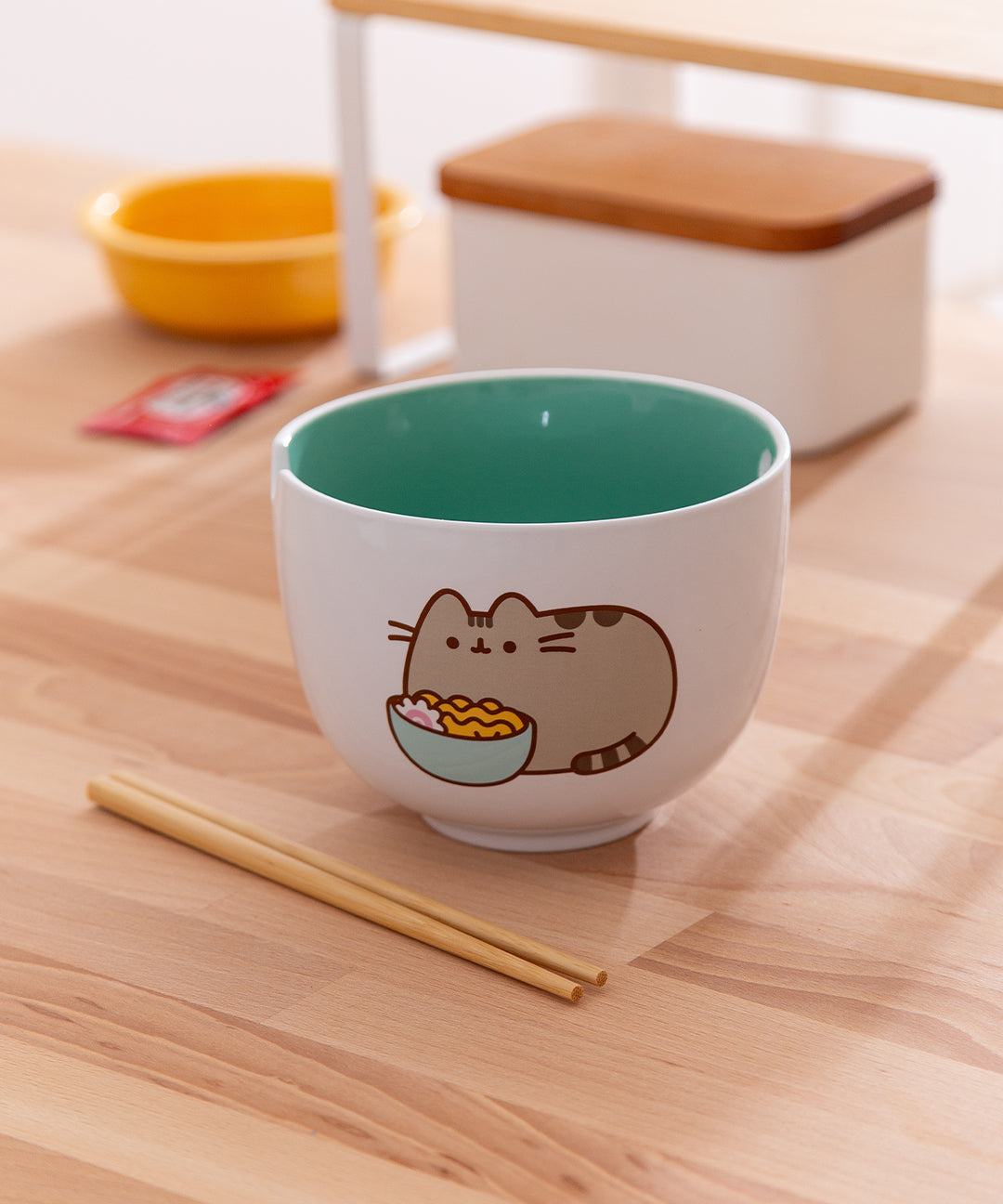 Pusheen Yum Ramen Bowl - US 9819 - Image 7