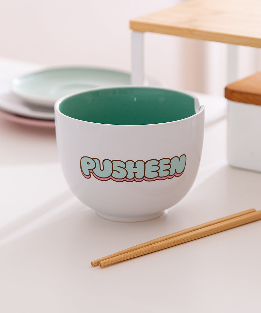 Pusheen Yum Ramen Bowl - US 9819 - Image 2