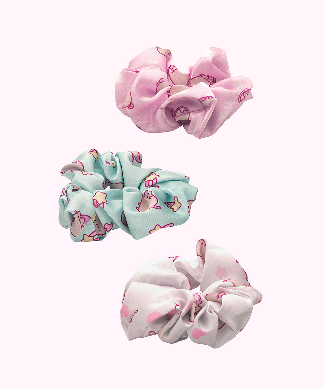 Pusheen 3-Pack Hair Scrunchies - Image 3