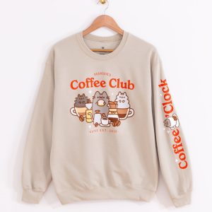 Pusheen Coffee Club Unisex Sweatshirt