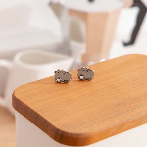 Pusheen Coffee Stud Earrings