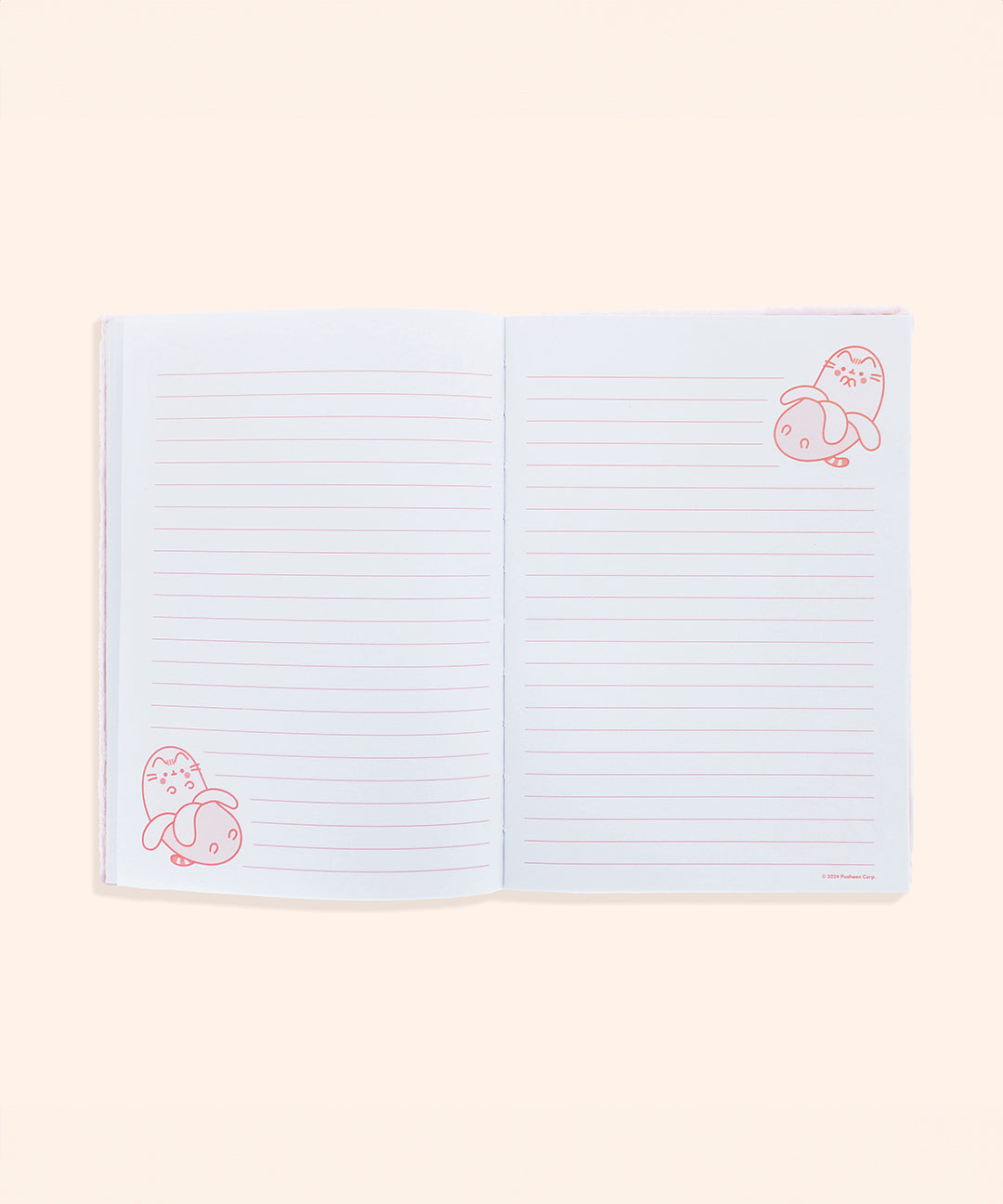 Pusheen Fruits Plush Notebook - Image 2