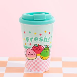Pusheen Fruits Travel Mug
