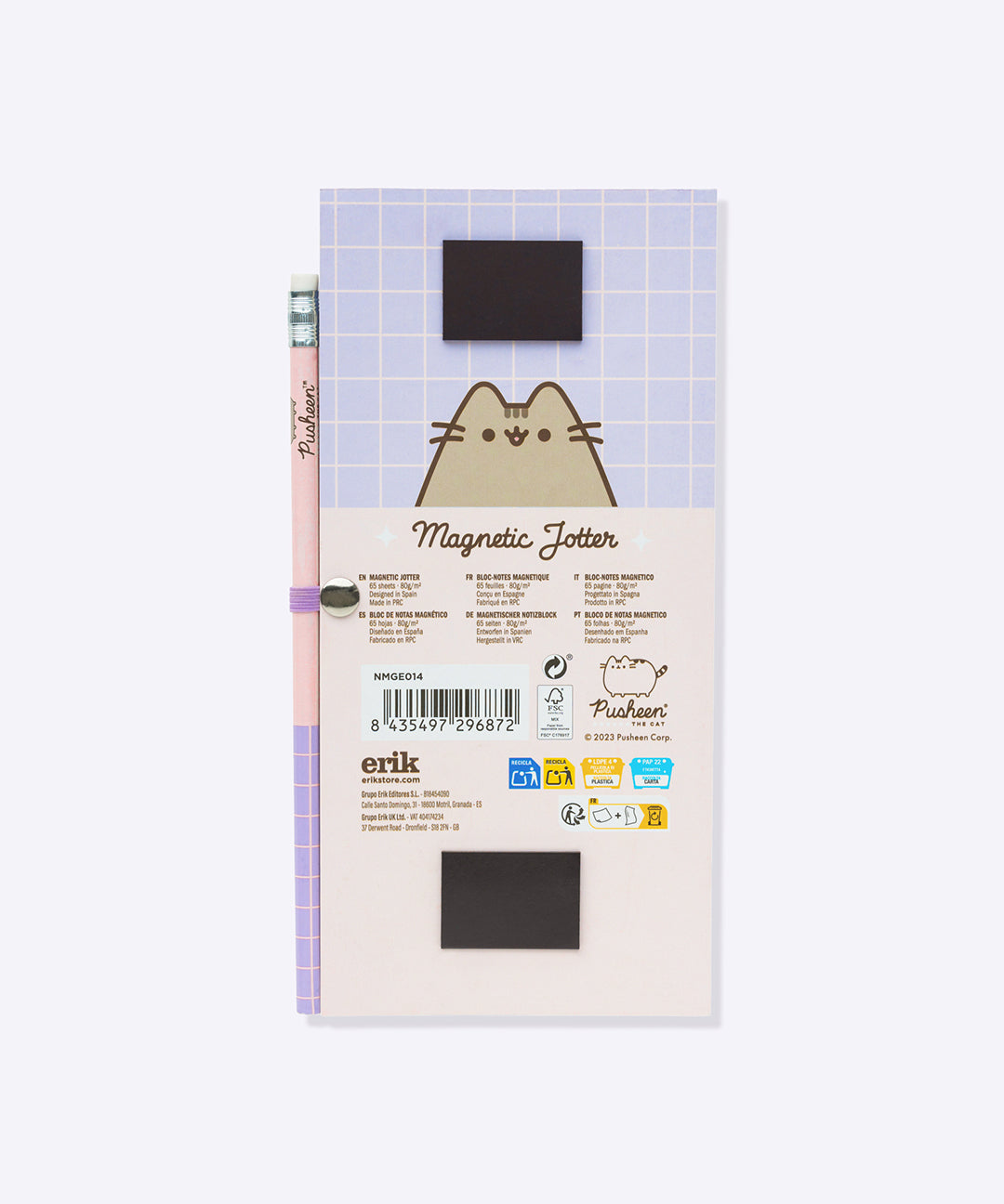 Pusheen Magnetic Shopping List Notepad - Image 7