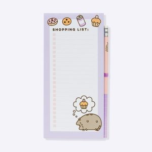 Pusheen Magnetic Shopping List Notepad