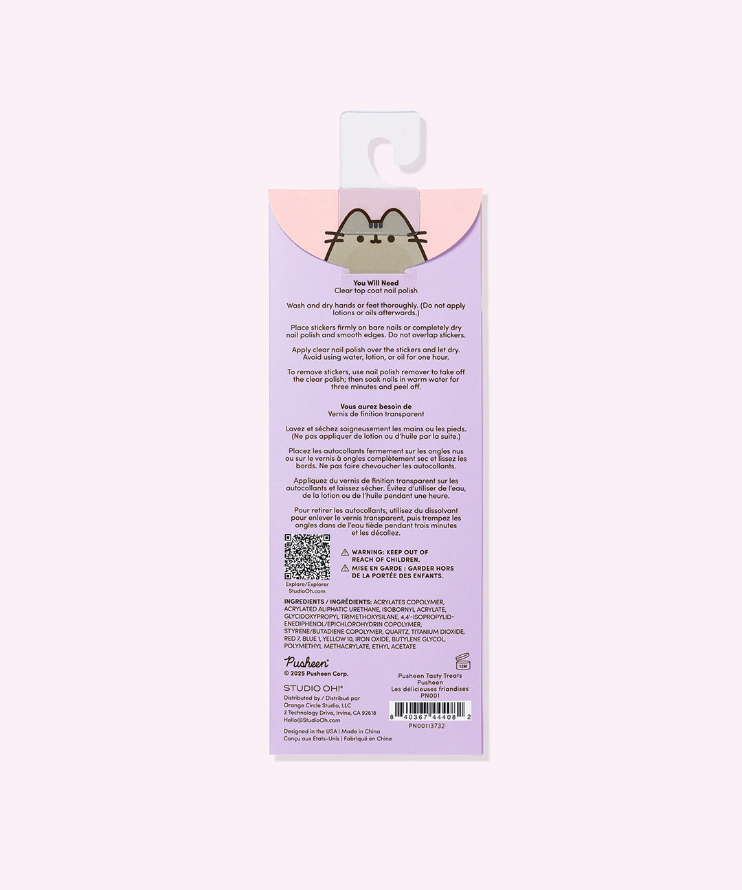 Pusheen Nail Stickers - US 8606 - Image 6
