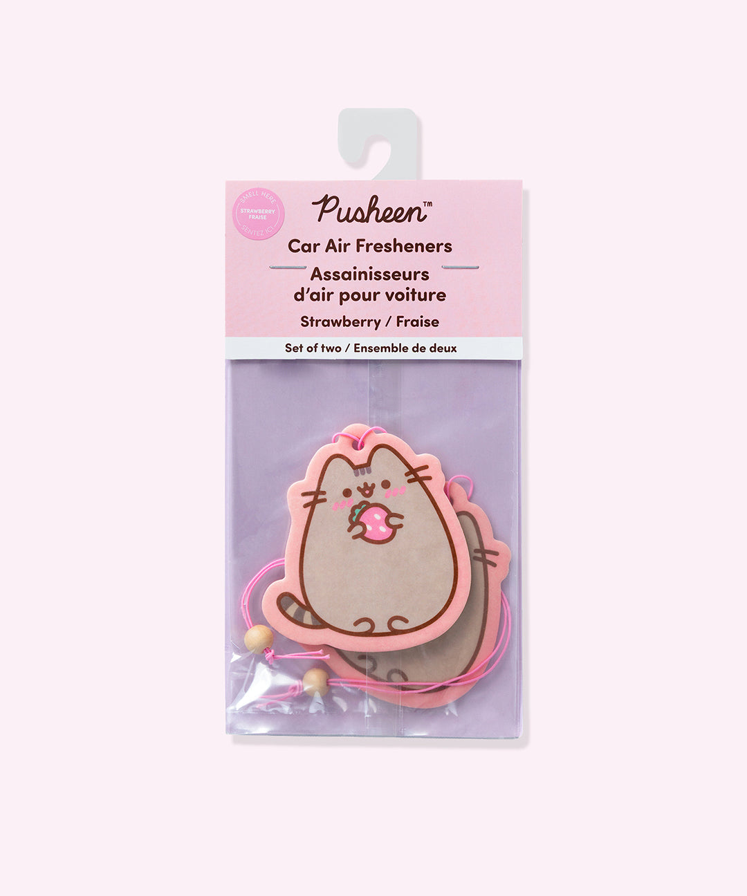 Pusheen Strawberry Air Fresheners 2-pack - US 1373 - Image 2