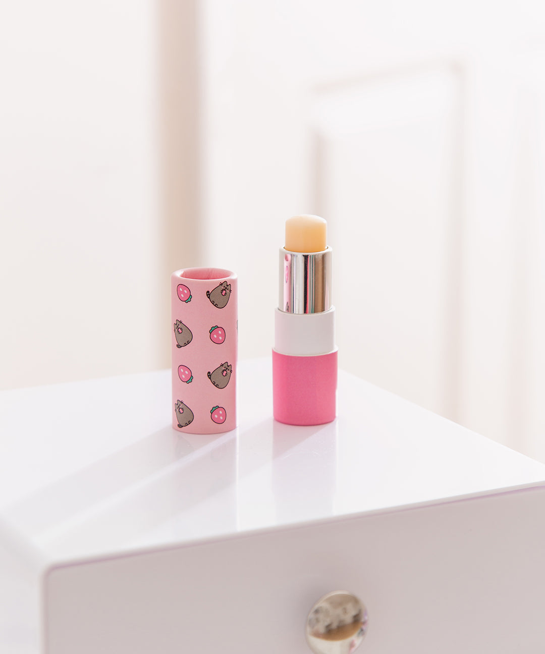 Pusheen Strawberry Lip Balm & Hand Lotion Set - Image 4