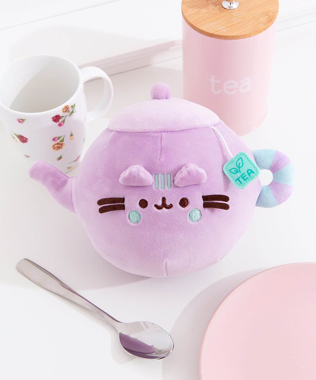 Pusheen's Kitchen Teapot Squisheen Plush - US 7232 - Image 3
