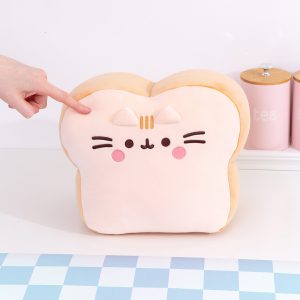 Pusheen's Kitchen White Bread Squisheen Plush