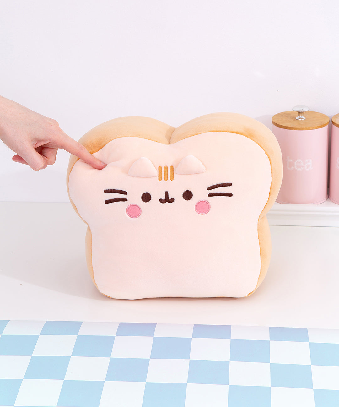 Pusheen's Kitchen White Bread Squisheen Plush - Image 2