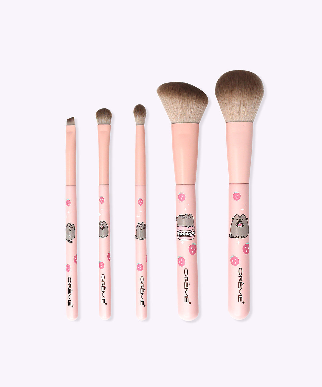 The Cr??me Shop x Pusheen 5-pc Makeup Brush Set - US 5213